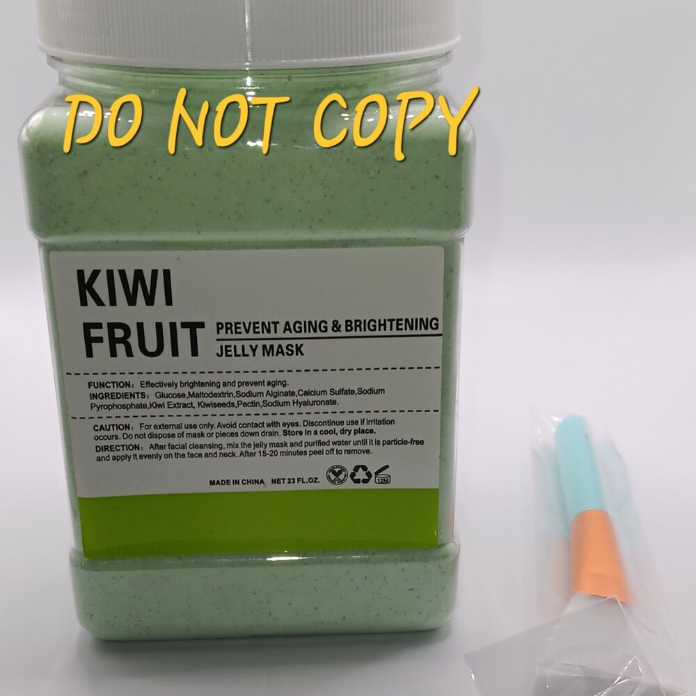 Kiwi Fruit Jelly Peel Off Mask - Anti Aging & Brightening Facial Treatment